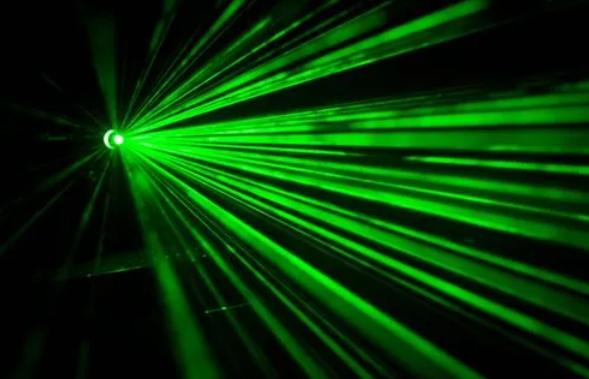 green optical fiber