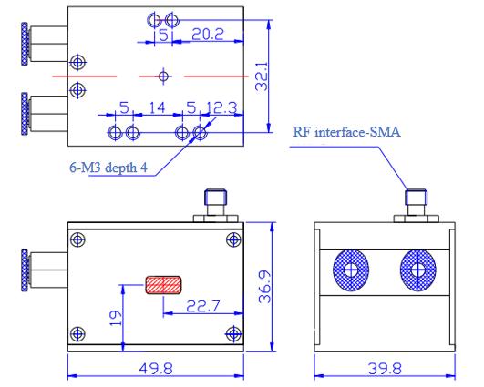 2.7μm Acousto-optic Q switch series package QF