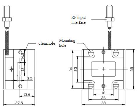 2μm Acousto-optic Q switch series package QC